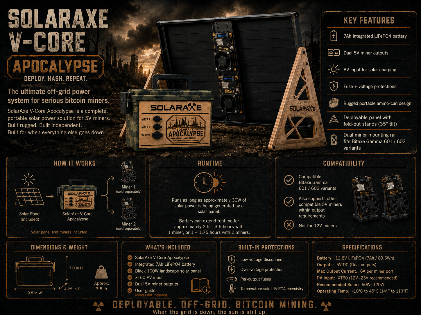 SolarAxe V-Core "Apocalypse" (coming soon)